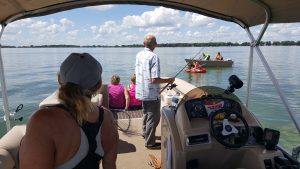 Family boat ride/fishing