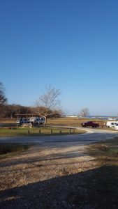 View of the RV park